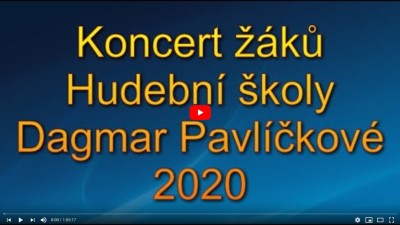 Koncert žáků 2020